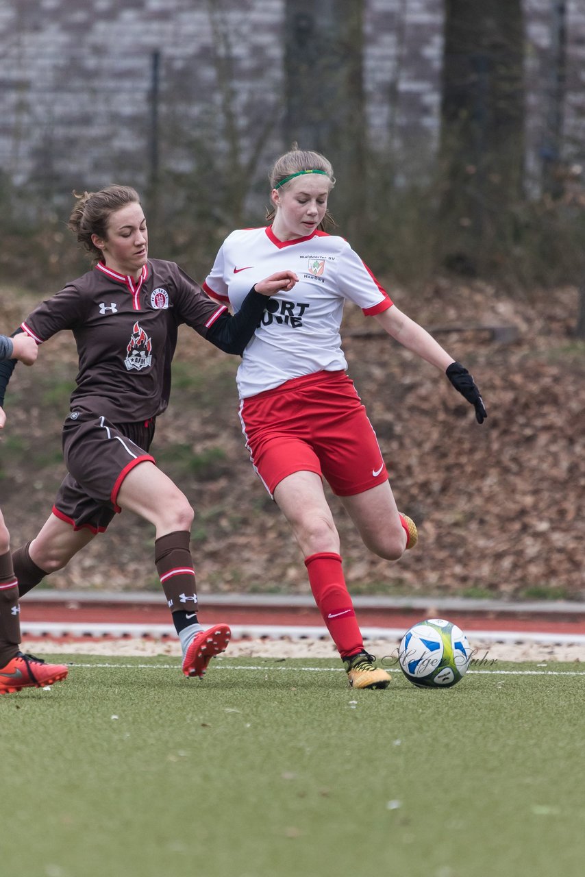 Bild 173 - B-Juniorinnen Walddoerfer - St.Pauli : Ergebnis: 4:1